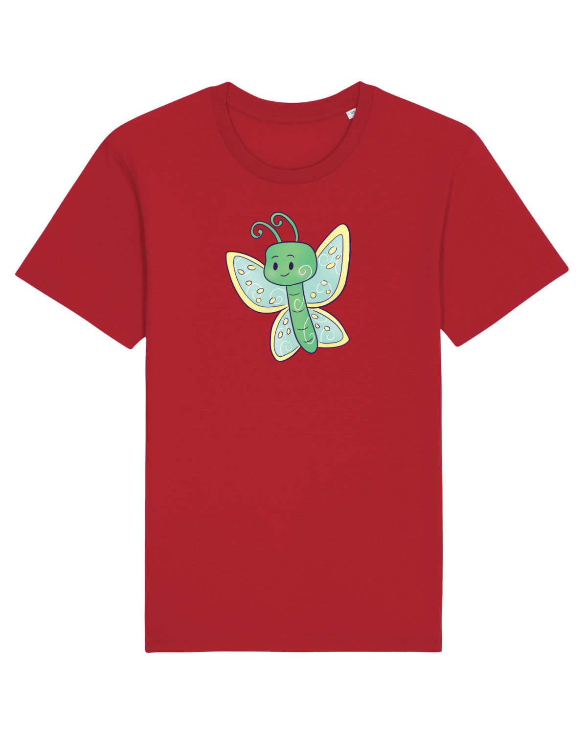 Tricou mânecă scurtă Unisex Rocker Red
