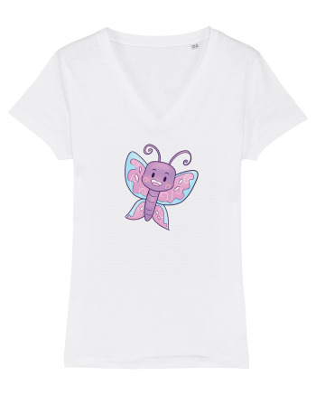 Fluturasi Pentru Copii Cute Butterflies Butterfly White