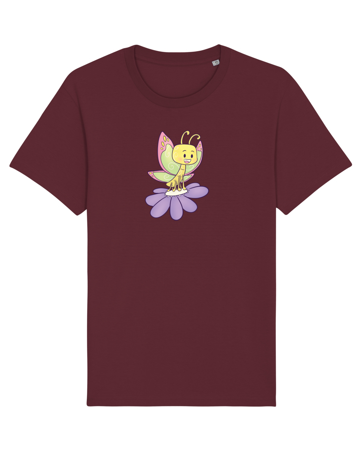 Tricou mânecă scurtă Unisex Rocker Burgundy