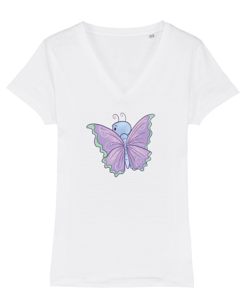 Fluturasi Pentru Copii Cute Butterflies Butterfly White