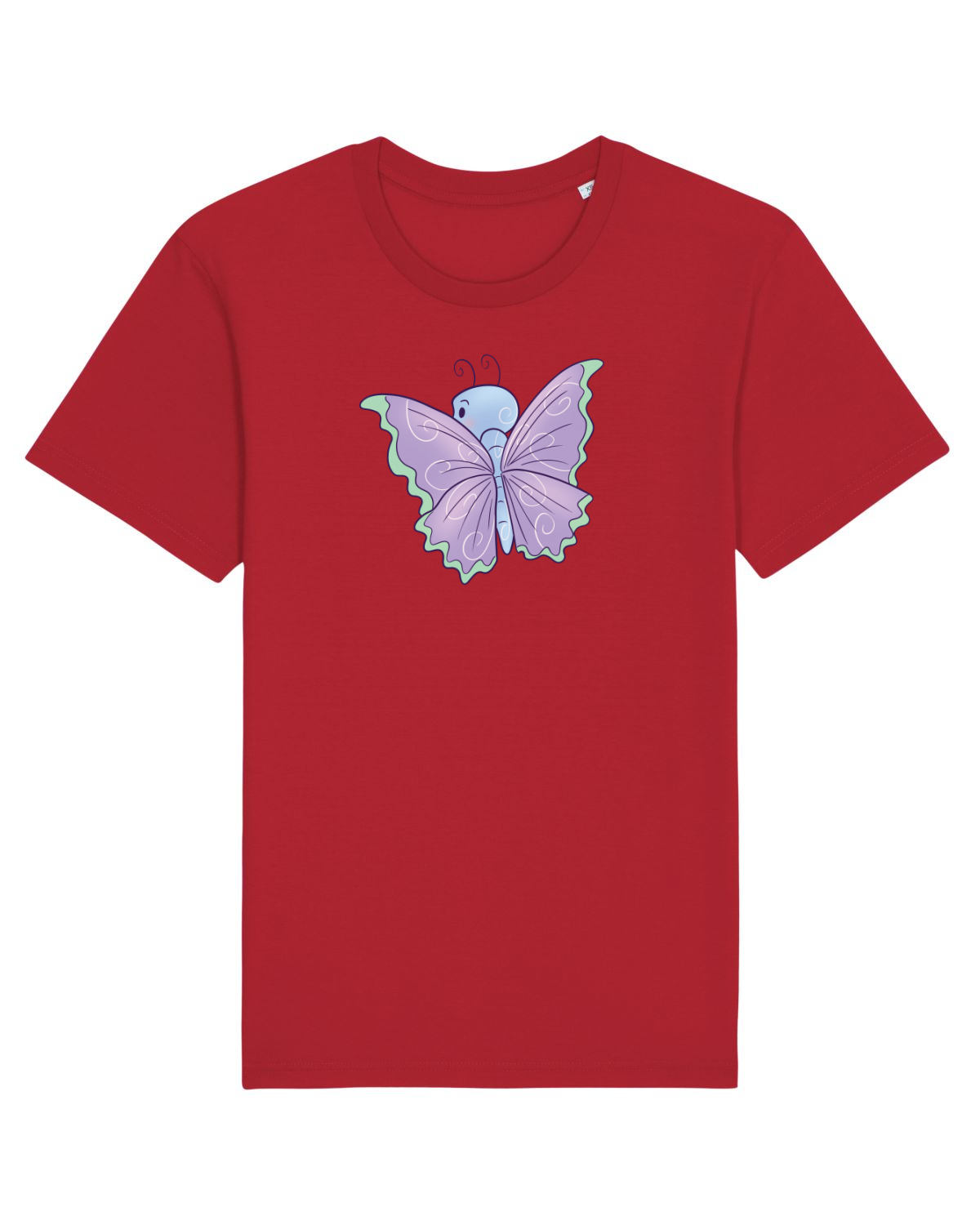 Tricou mânecă scurtă Unisex Rocker Red