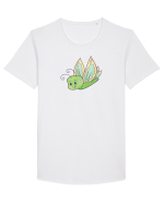Fluturasi Pentru Copii Cute Butterflies Butterfly Tricou mânecă scurtă guler larg Bărbat Skater