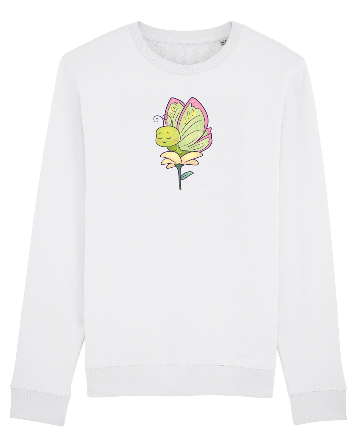 Bluză mânecă lungă Unisex Rise White