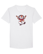 Om De Zapada Design Pentru Copii Si Adulti Copii De Craciun Tricou mânecă scurtă guler larg Bărbat Skater