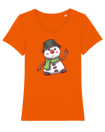 Om De Zapada Design Pentru Copii Si Adulti Copii De Craciun Bright Orange