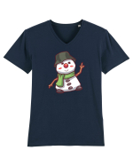 Om De Zapada Design Pentru Copii Si Adulti Copii De Craciun Tricou mânecă scurtă guler V Bărbat Presenter