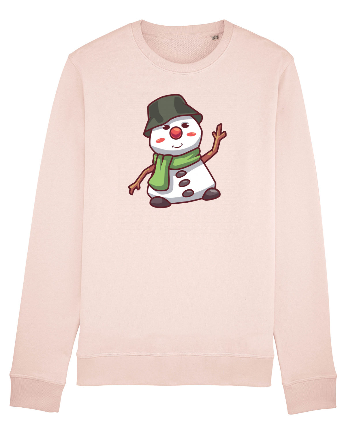 Bluză mânecă lungă Unisex Rise Candy Pink