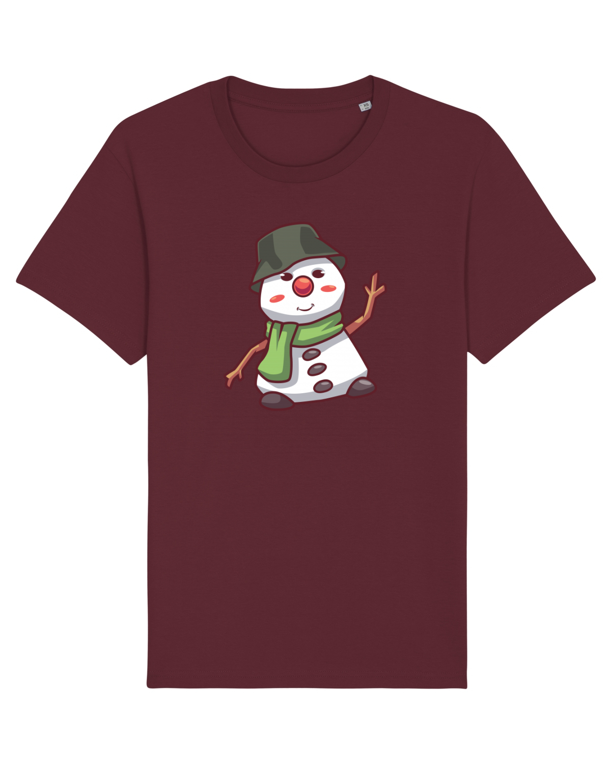 Tricou mânecă scurtă Unisex Rocker Burgundy