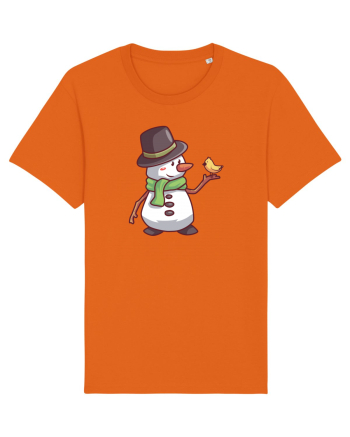 Om De Zapada Design Pentru Copii Si Adulti Copii De Craciun Bright Orange