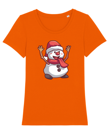 Om De Zapada Design Pentru Copii Si Adulti Copii De Craciun Bright Orange