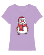 Om De Zapada Design Pentru Copii Si Adulti Copii De Craciun Tricou mânecă scurtă guler larg fitted Damă Expresser