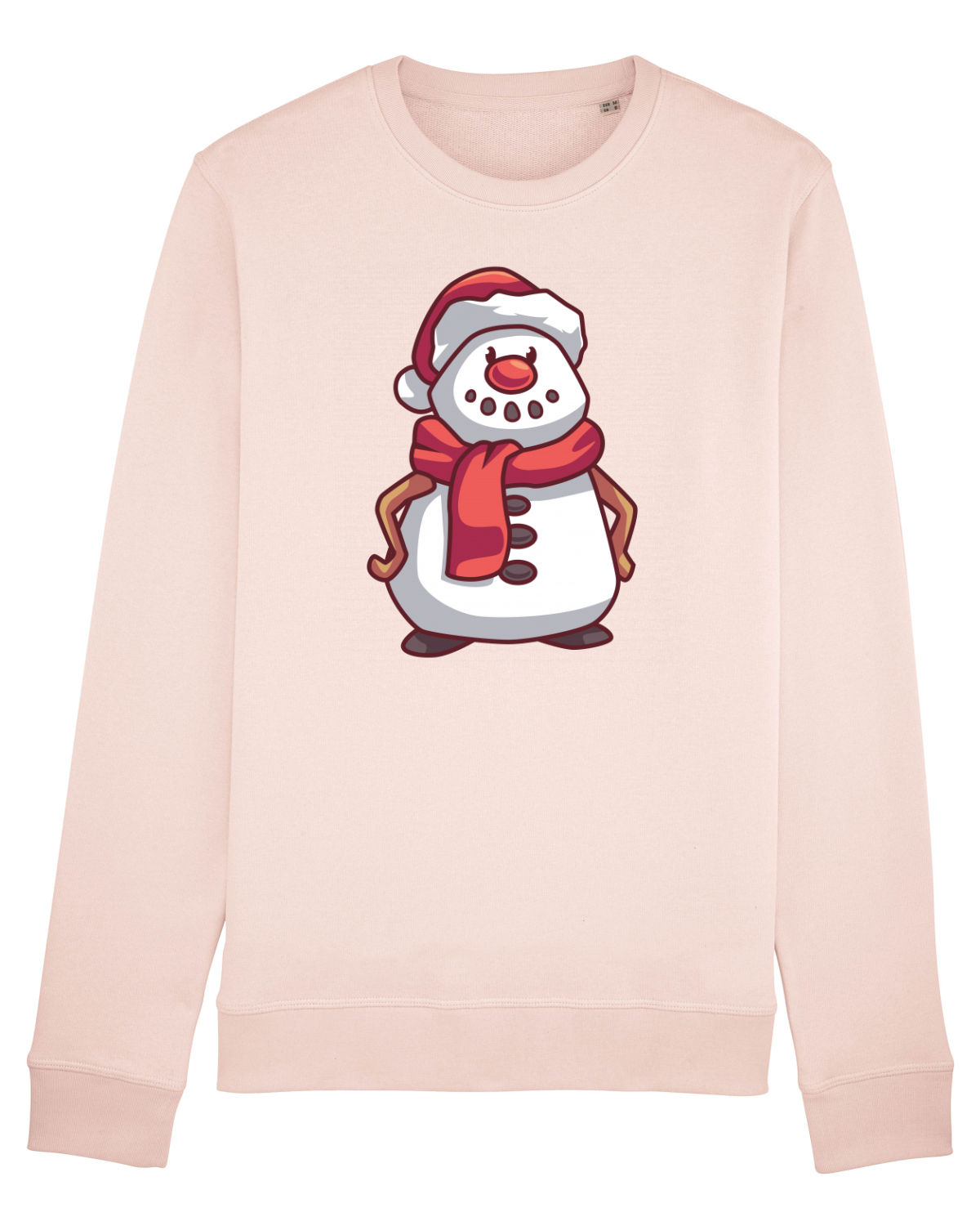 Bluză mânecă lungă Unisex Rise Candy Pink