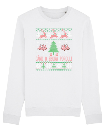 cu motive de Craciun - Cand o zbura porcul White