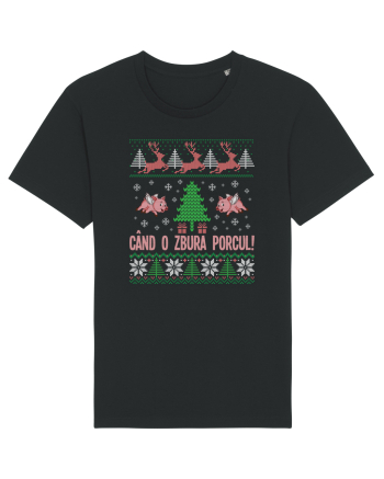 cu motive de Craciun - Cand o zbura porcul Black