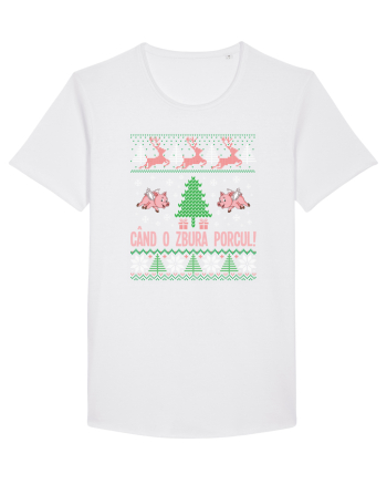 cu motive de Craciun - Cand o zbura porcul White