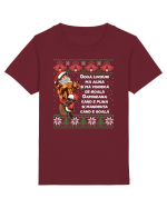 cu motive de Craciun - Două lucruri mă alină Tricou mânecă scurtă  Copii Mini Creator