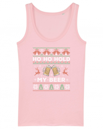 cu motive de Craciun - Ho ho hold my beer Cotton Pink