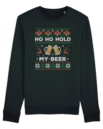 cu motive de Craciun - Ho ho hold my beer Black