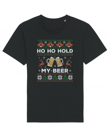 cu motive de Craciun - Ho ho hold my beer Black