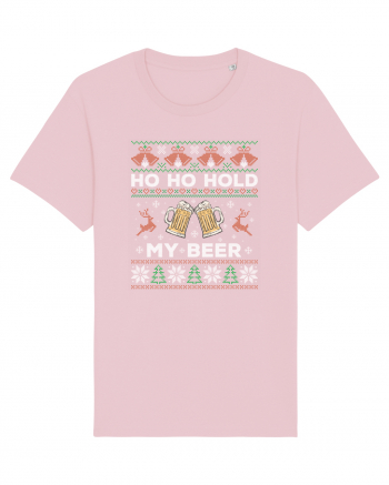 cu motive de Craciun - Ho ho hold my beer Cotton Pink