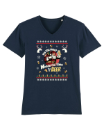 It's the most wonderful time for a beer Tricou mânecă scurtă guler V Bărbat Presenter