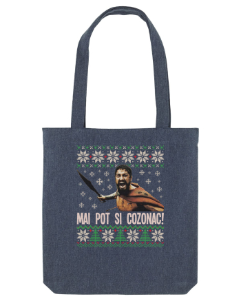 cu motive de Craciun - Mai pot și cozonac Midnight Blue