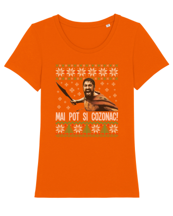 cu motive de Craciun - Mai pot și cozonac Bright Orange