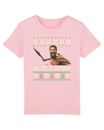 cu motive de Craciun - Mai pot și cozonac Cotton Pink