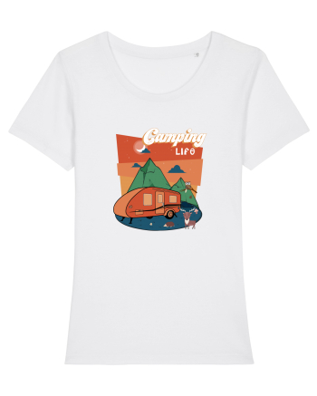 Camping life White