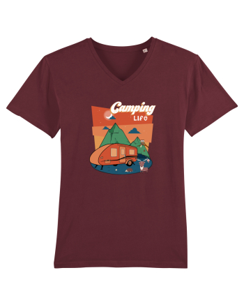 Camping life Burgundy