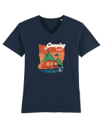 Camping life Tricou mânecă scurtă guler V Bărbat Presenter