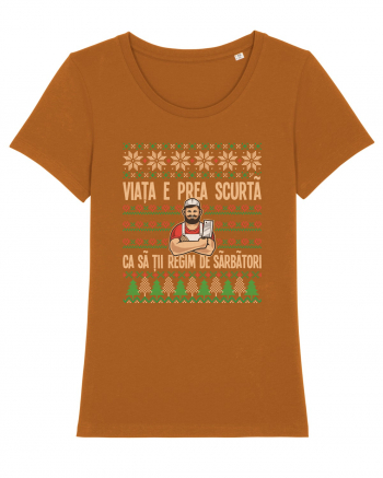 cu motive de Crăciun - Viața e prea scurtă Roasted Orange