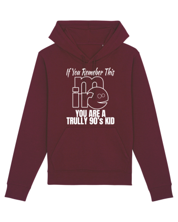 mIRC If You Remember This You Are A Trully 90's Kid Burgundy