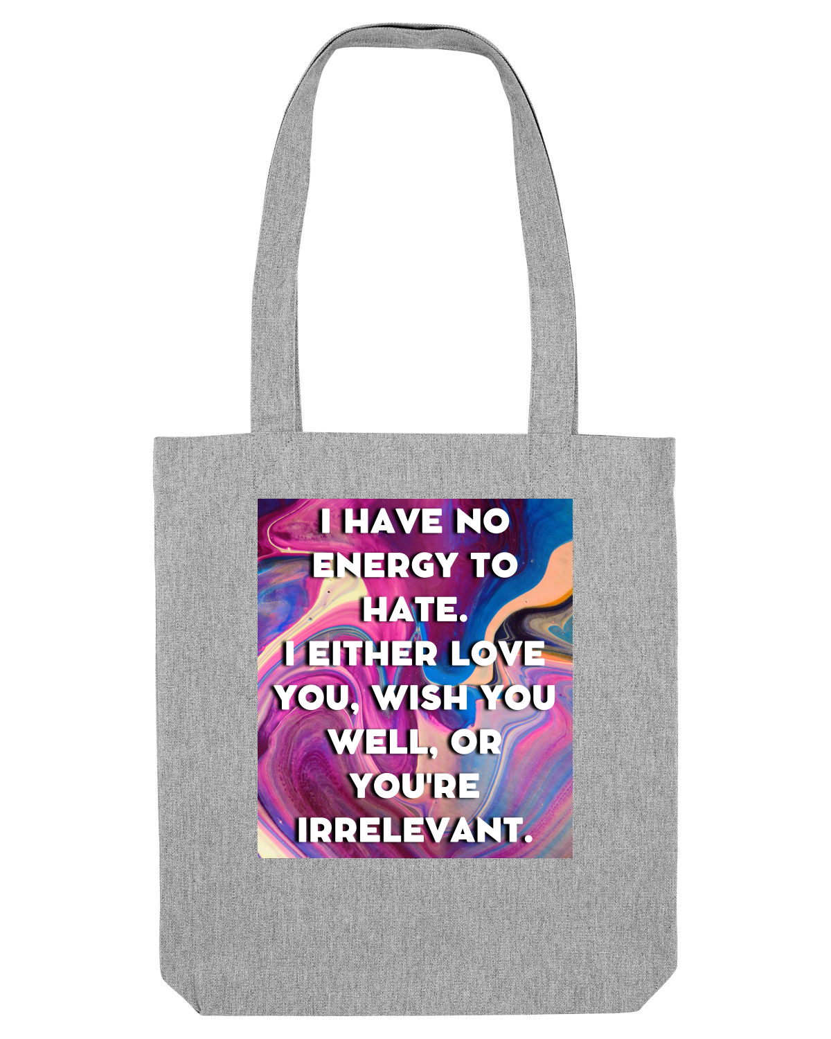 Sacoșă textilă Heather Grey