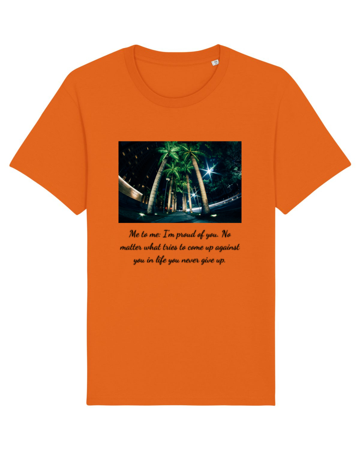Tricou mânecă scurtă Unisex Rocker Bright Orange