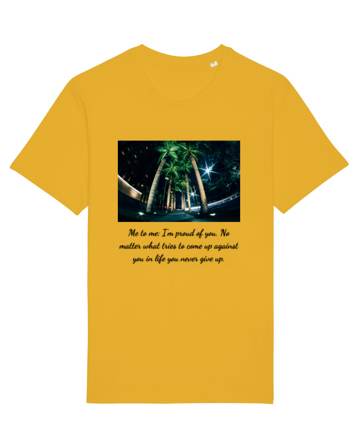 Tricou mânecă scurtă Unisex Rocker Spectra Yellow