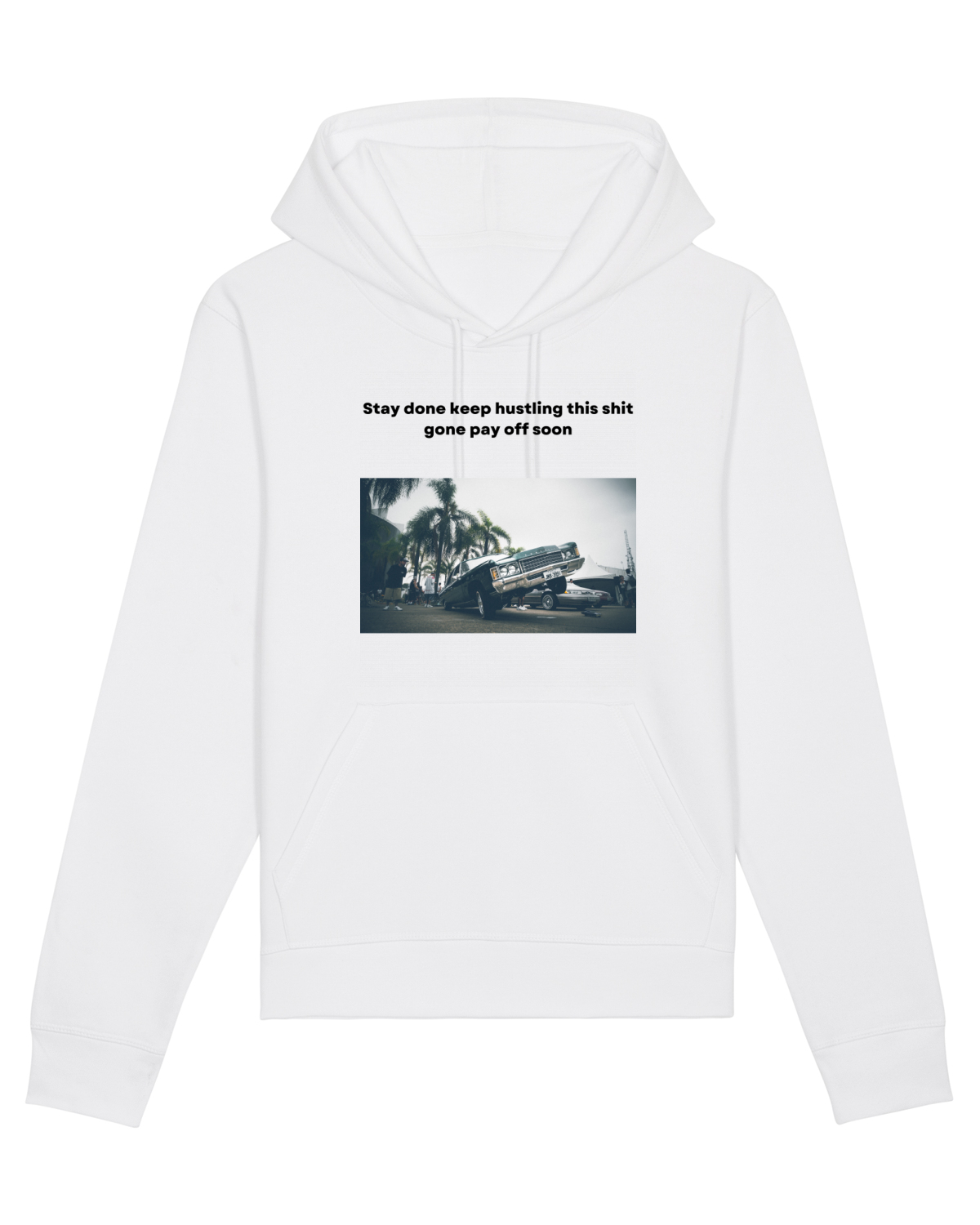 Hanorac Unisex Drummer White
