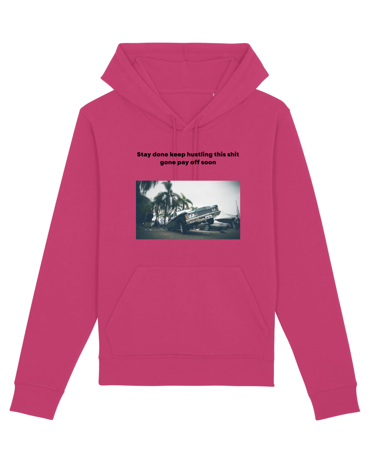 Hanorac Unisex Drummer Raspberry