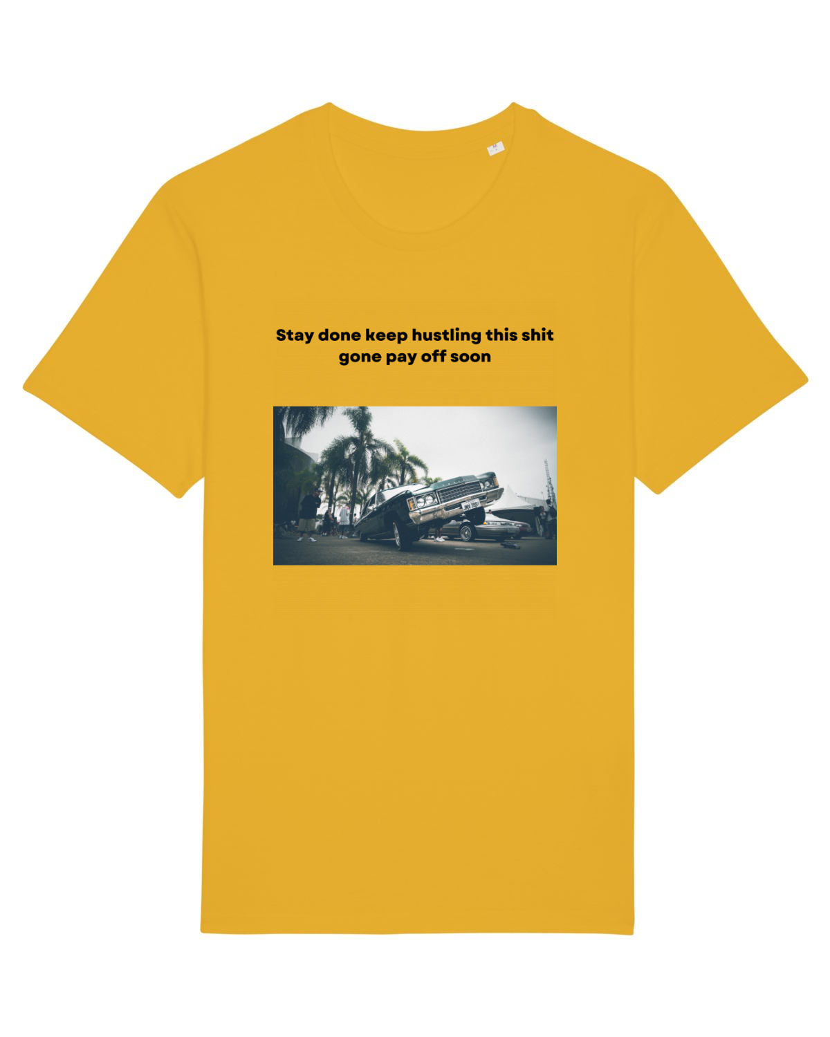 Tricou mânecă scurtă Unisex Rocker Spectra Yellow