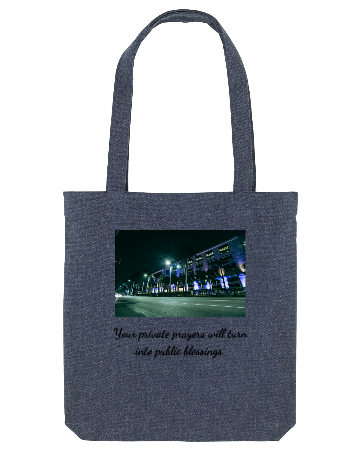 Sacoșă textilă Midnight Blue