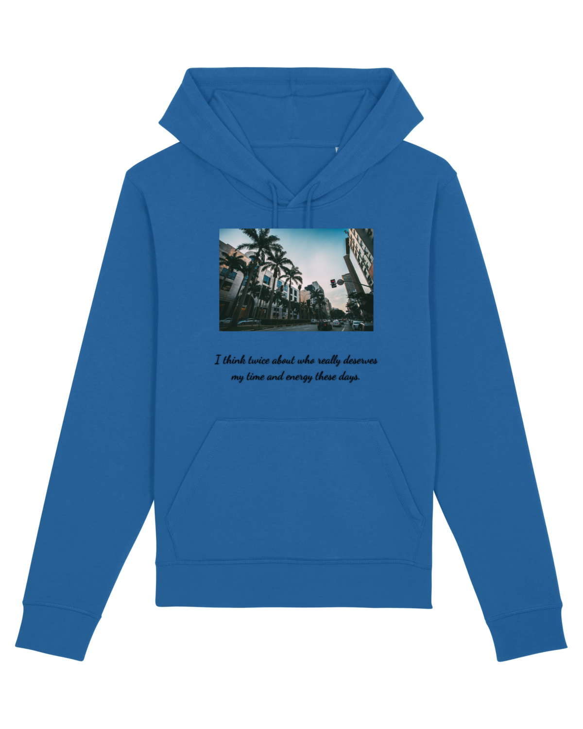 Hanorac Unisex Drummer Royal Blue
