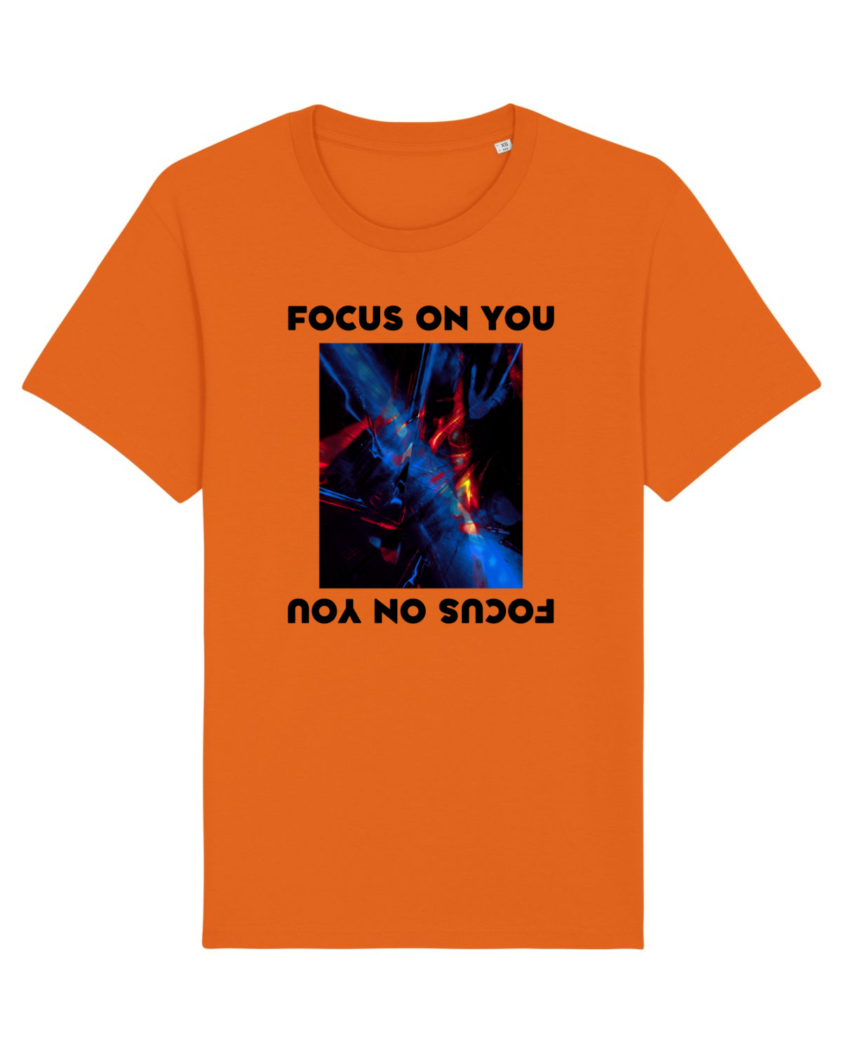 Tricou mânecă scurtă Unisex Rocker Bright Orange