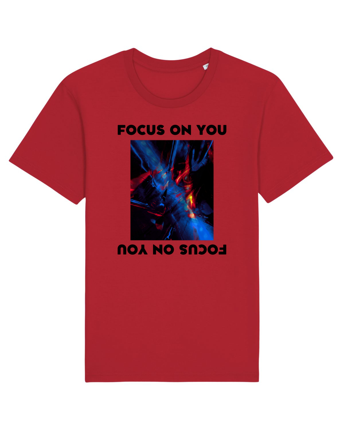 Tricou mânecă scurtă Unisex Rocker Red