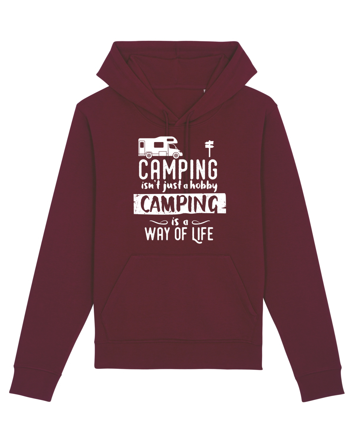 Hanorac Unisex Drummer Burgundy