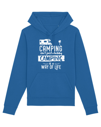 Camping a way of life Royal Blue