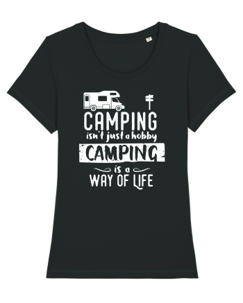 Camping a way of life Black