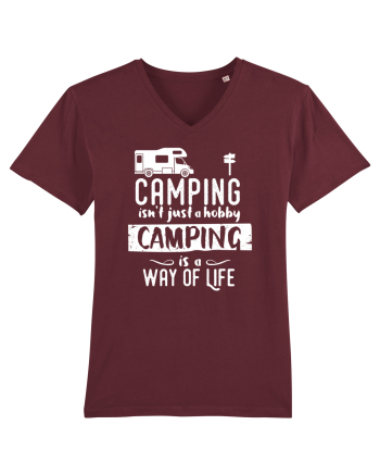 Camping a way of life Burgundy