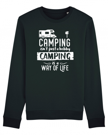 Camping a way of life Black