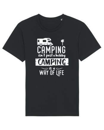 Camping a way of life Black