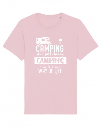 Camping a way of life Cotton Pink
